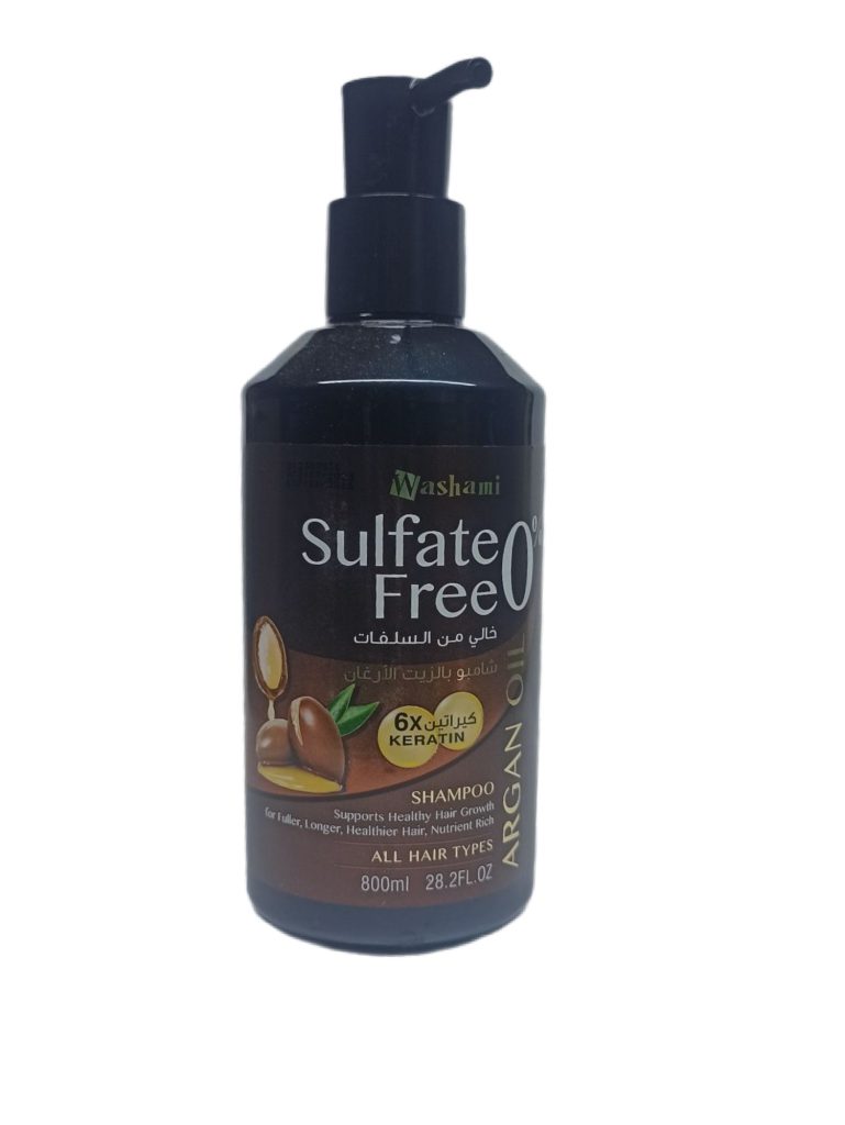 شامپو بدون سولفات آرگان وشامی 800 میل