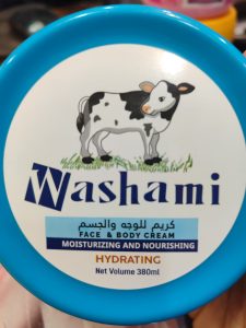 کرم مرطوب کننده وشامی شیرگاو