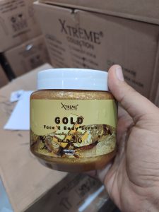 اسکراب صورت طلا اکستریم مخصوص جوانسازی پوست