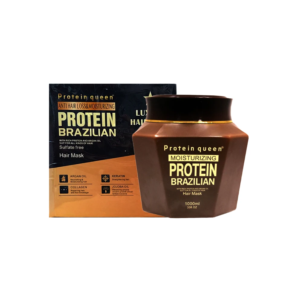 ماسک مو بدون سولفات پروتئین کویین طرح لاکچری